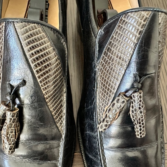 Enzo Bonafé Handmade Leather Loafers – Size 8 (Narrow Fit)